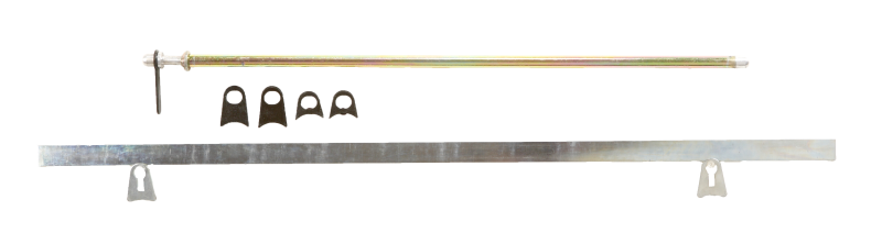 RaceQuip Net Mount Kit Spring Pin 24in w/ Flat Bar