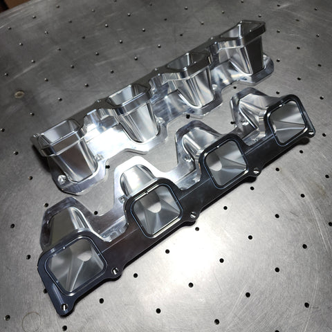 Billet Aluminum Adapters for Hellcat Supercharger to LS Rectangular Port Engines