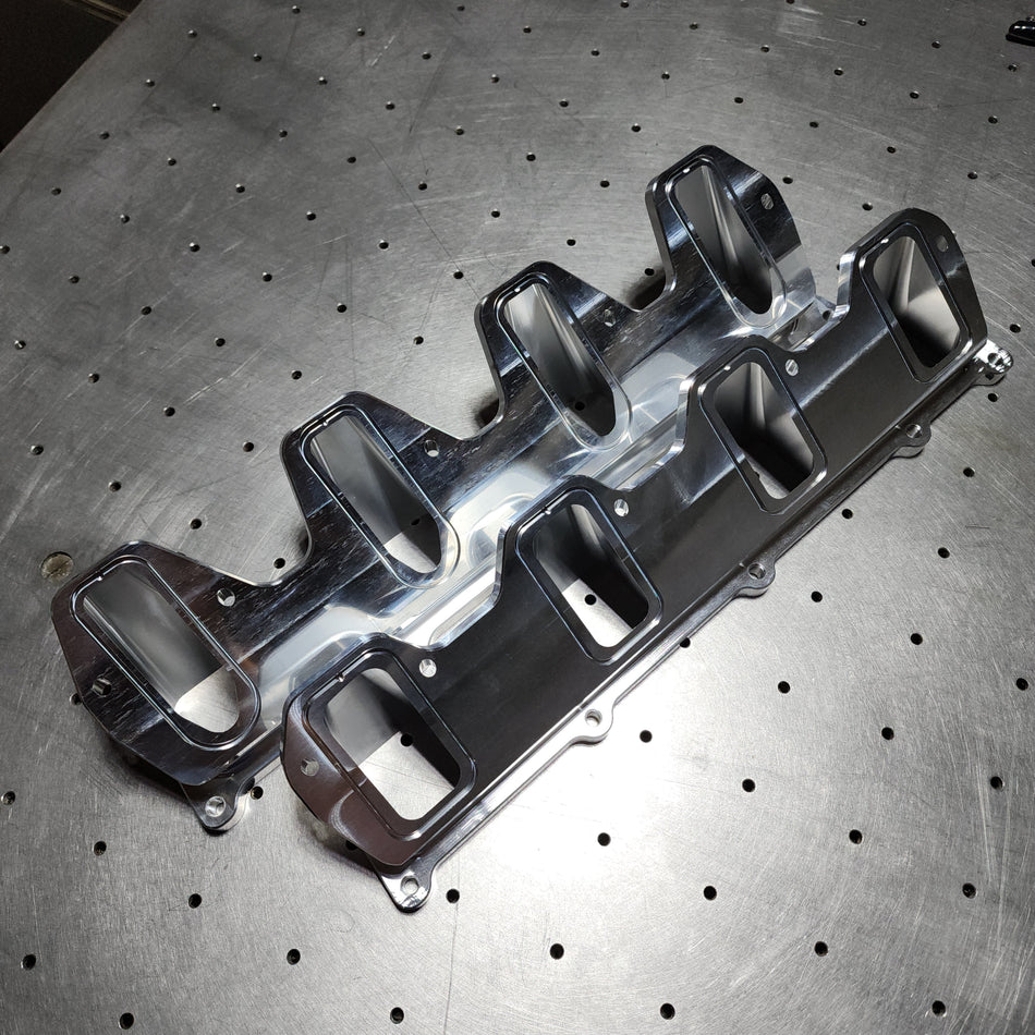 Billet Aluminum Adapters for Hellcat Supercharger to LS Rectangular Port Engines
