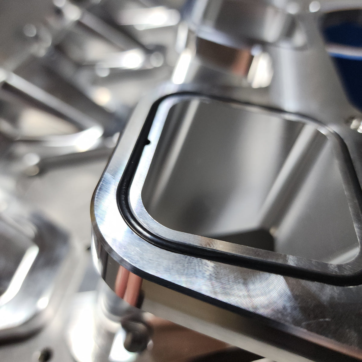 Billet Aluminum Adapters for Hellcat Supercharger to LS Rectangular Port Engines