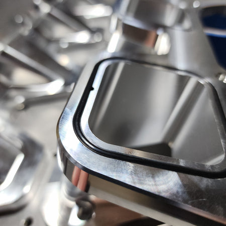 Billet Aluminum Adapters for Hellcat Supercharger to LS Rectangular Port Engines