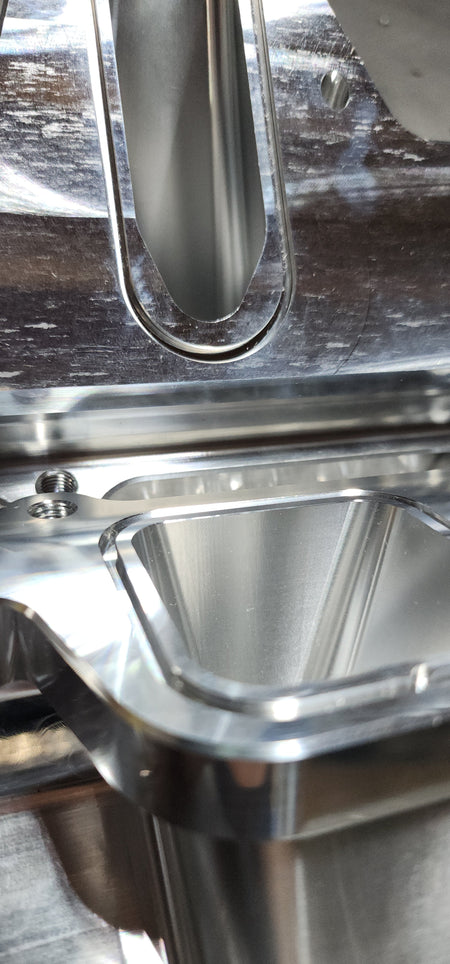 Billet Aluminum Adapters for Hellcat Supercharger to LS Rectangular Port Engines