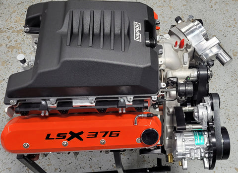 Ported LSA Supercharged LSX 376-B15 Crate Engine w/ Billet Specialties Accessory Drive