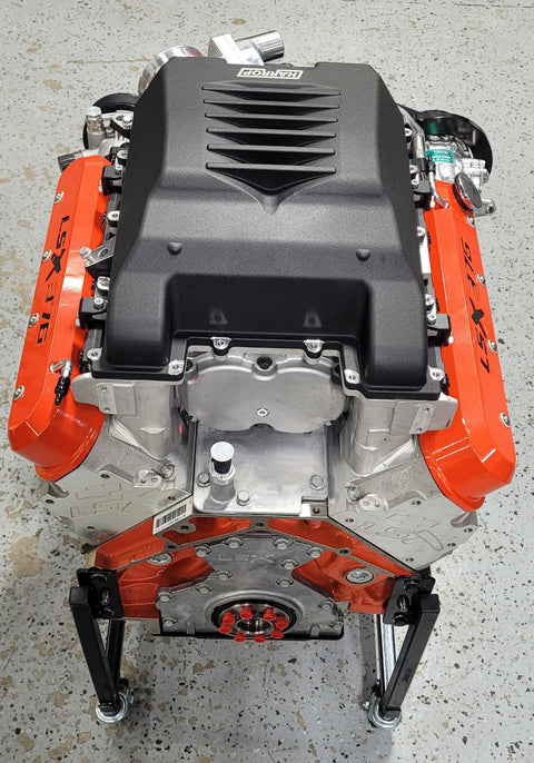 Ported LSA Supercharged LSX 376-B15 Crate Engine w/ Billet Specialties Accessory Drive