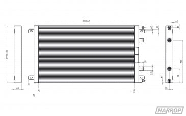 Harrop Universal Intercooler Kit
