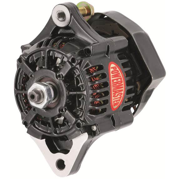 Powermaster Denso-Style 93mm Race Alternator 55 Amp 1-Wire