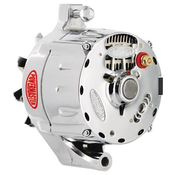Powermaster Motorcraft 100 Amp Upgrade Alternator, V-Belt Pulley