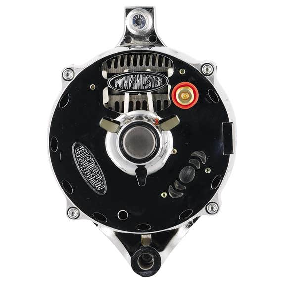 Powermaster Motorcraft 100 Amp Upgrade Alternator, V-Belt Pulley