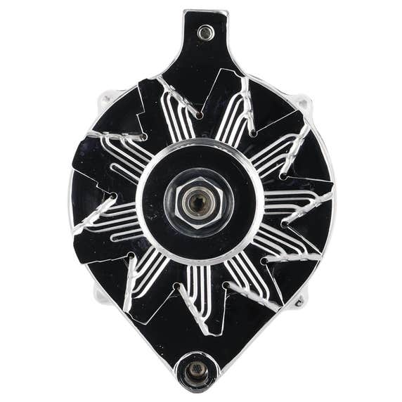 Powermaster Motorcraft 100 Amp Upgrade Alternator, V-Belt Pulley