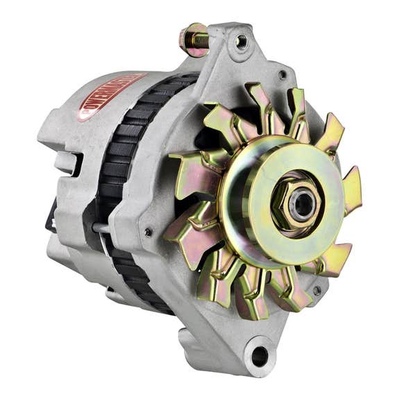 Powermaster Straight Mount 6.14" Alternator 75 Amp
