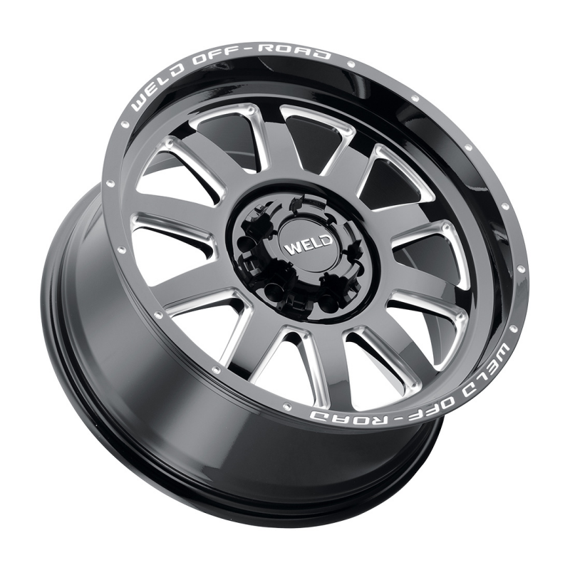 Weld Stealth 20x10 / 6x135 / 4.76 BS / 106.1 HB - Gloss Black Milled - Non-BL Wheel