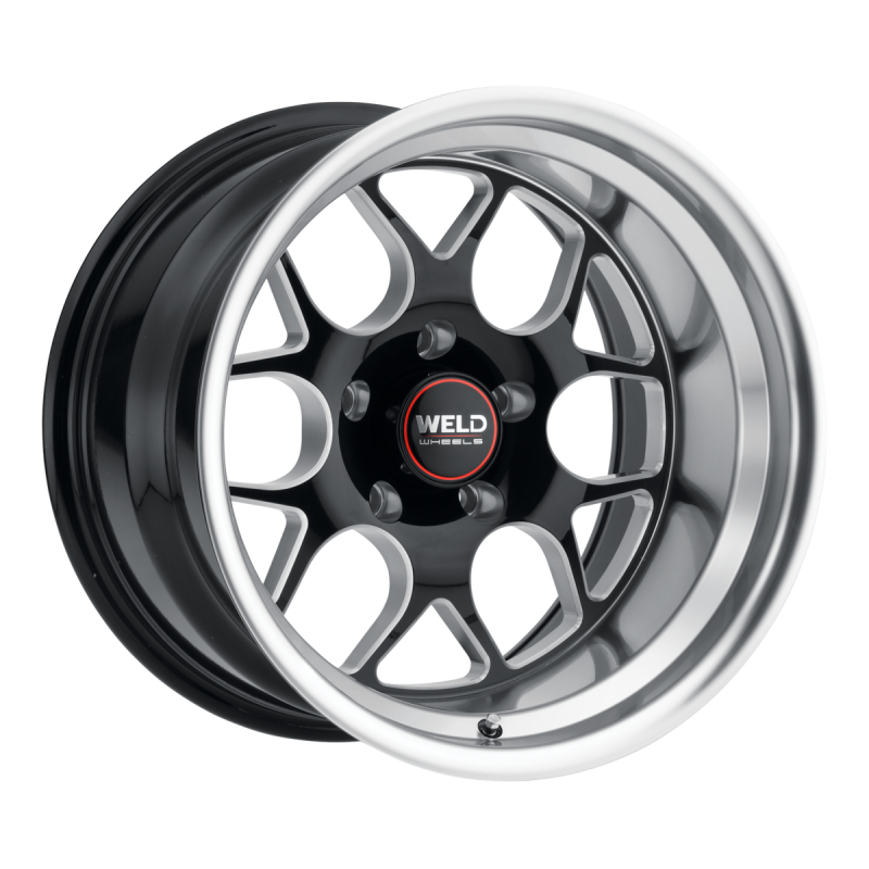 Weld Solana Street 18x9 / 5x114.3 / 6.14 BS / 72.56 HB - Gloss Black Milled - Non-BL Wheel