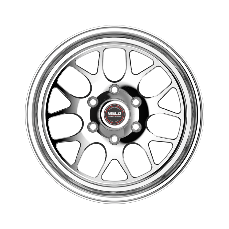 Weld S77 HD 17x9 / 6x139.7 / 5.9 BS / 3.54 HB - Polished Center - Polished Shell - Non-BL Wheel