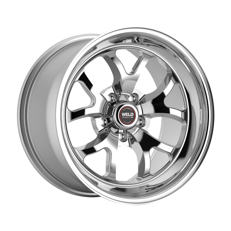Weld S76 18x9 / 5x114.3 / 6.7 BS / 3.18 HB - Polished Center - Polished Shell - Non-BL Wheel