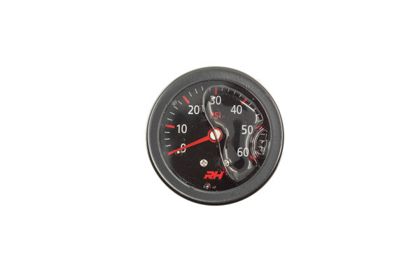 Liquid Filled Fuel Pressure Gauge - All Black Finish