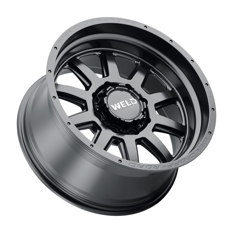 Weld Stealth 20x10 / 8x165.1 / 4.75 BS / 125.1 HB - Satin Black - Non-BL Wheel