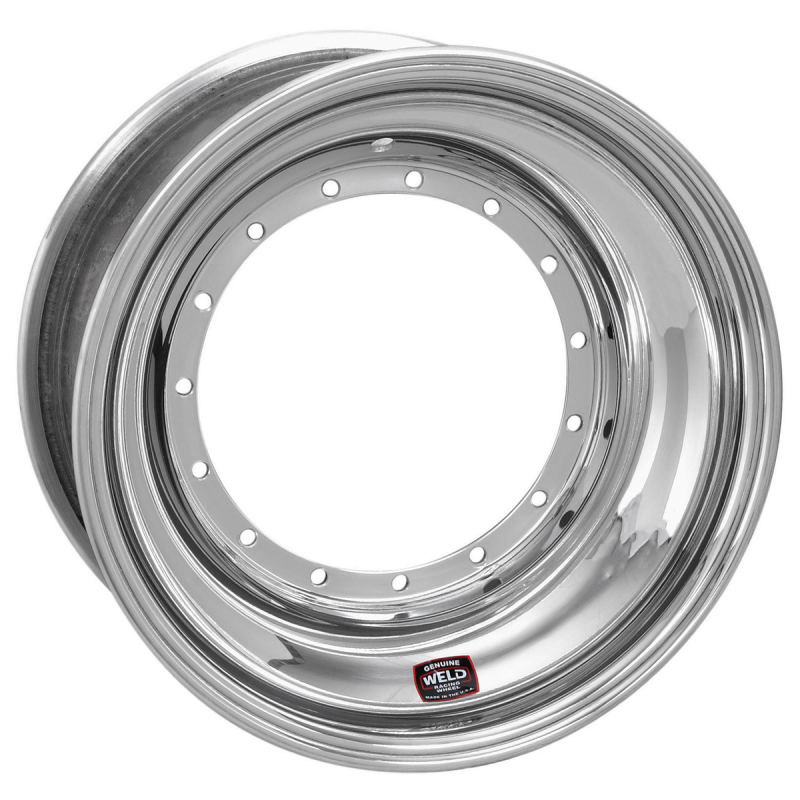 Weld Sprint Direct Mount 15x8/5x9.75/5 BS - Polished Shell - Polished OBL - Polished Cover Wheel
