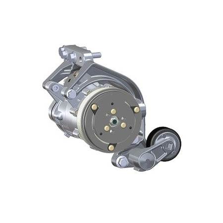 Low-Mount LS Drive System (A/C) w/ Sanden SD7 Compressor - Passenger's Side