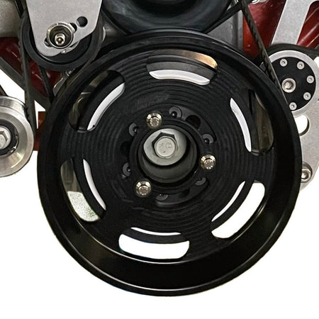 8 Rib Supercharger Crank Pulley - 10.000 / 28% OD - LSA Offset