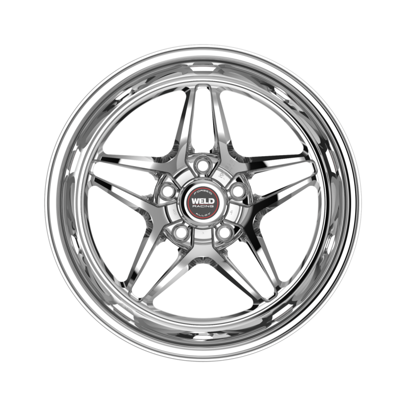 Weld S81 20x8 / 5x120.65 / 5 BS / 3.18 HB - Polished Center - Polished Shell - Non-BL Wheel