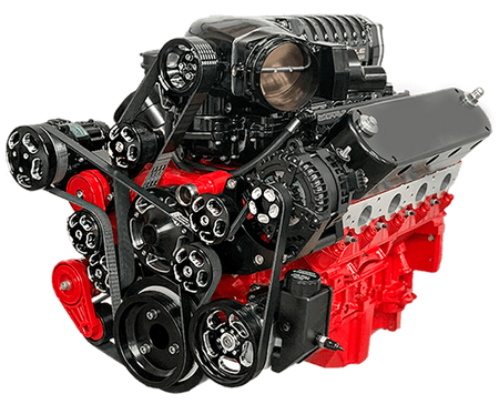 Wegner Front Drive Kit (LS) - Whipple 3.0/3.8 Camaro Offset