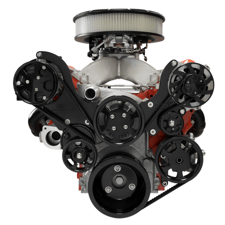Black Anodized LS Tru Trac With Natural Finish Accessories