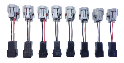 Set of 8 Bosch Fuel Injector Wirng Adapters