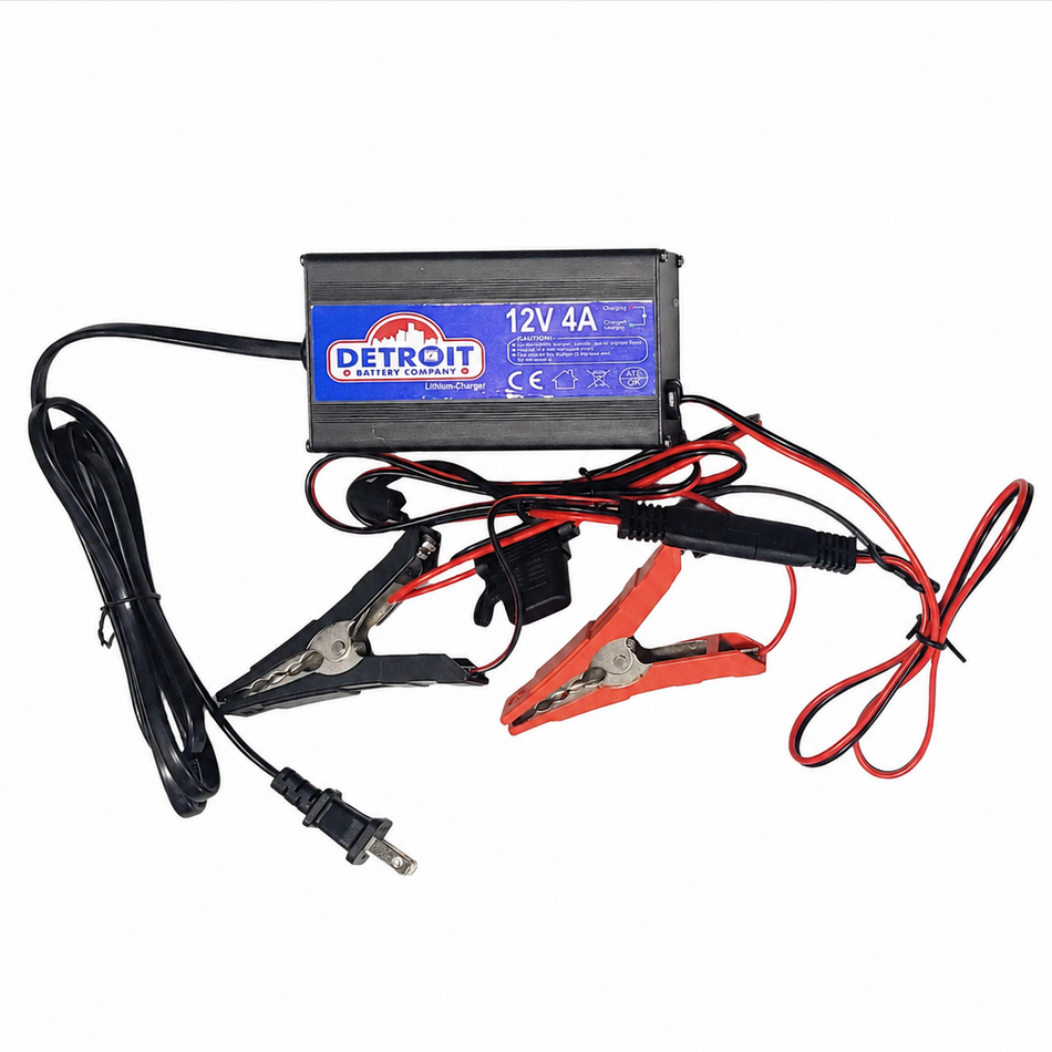 Pro Lithium 12v Battery Charger 4a