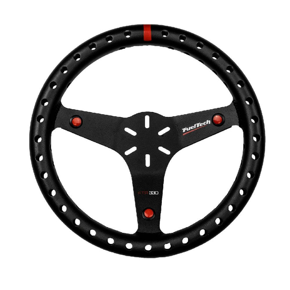 FTR-330 Lightweight Steering Wheel for Universal Fit and Performance