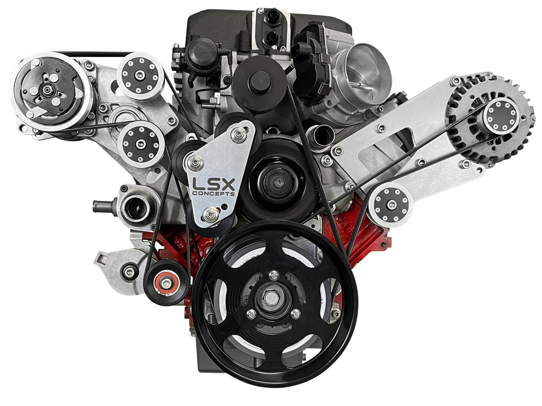 Bundle - ALT/AC/DD Flex Drive - Tumble Finish - 8 Rib