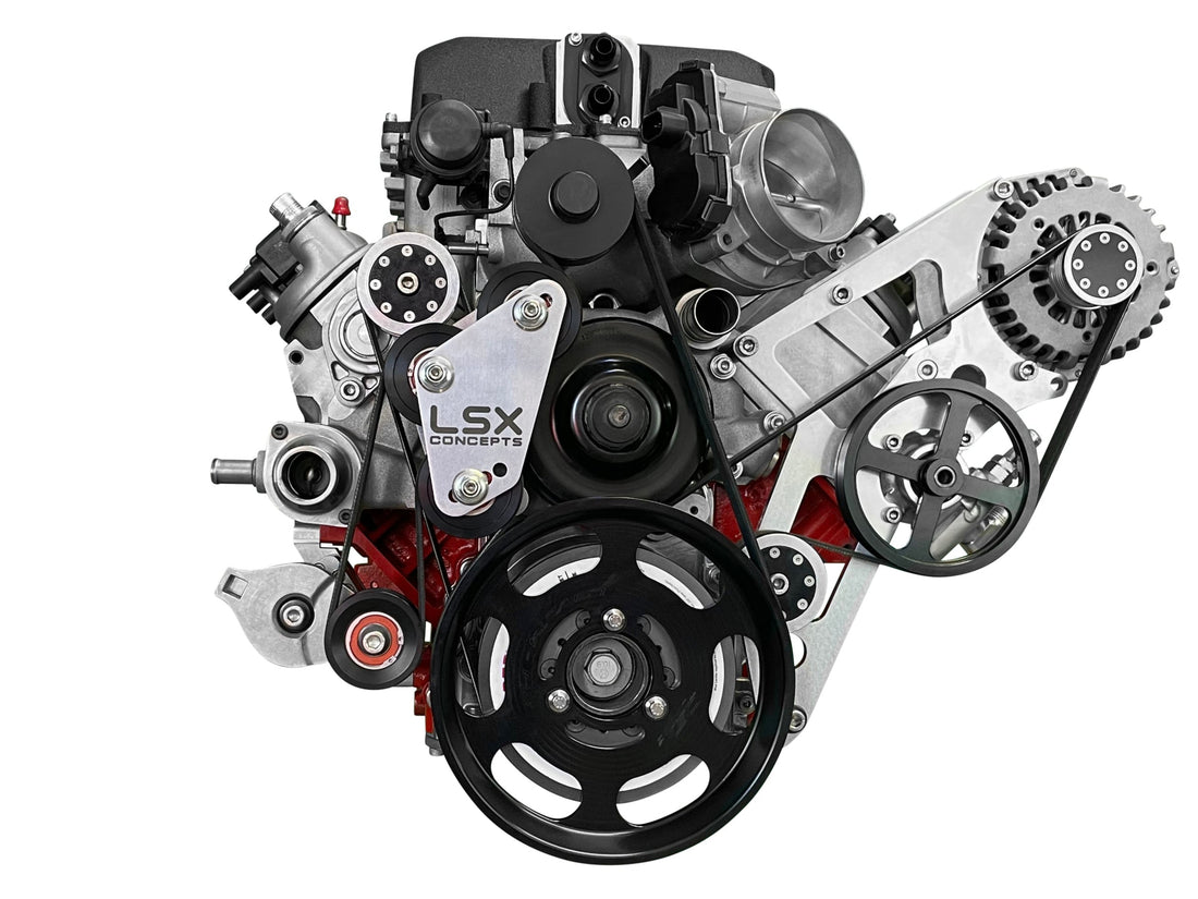 Bundle - ALT/PS/DD Flex Drive - Black Anodized - 8 Rib