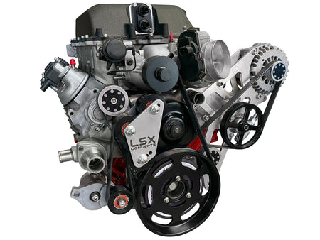Bundle - ALT/PS/DD Flex Drive - Black Anodized - 8 Rib