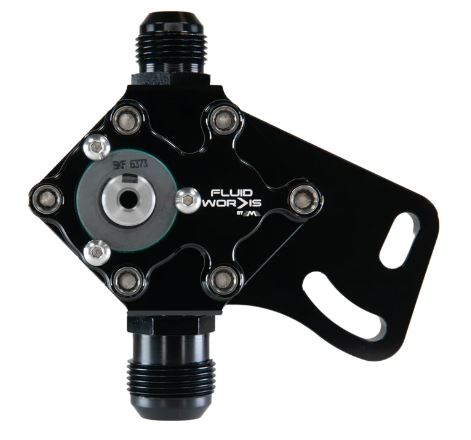 Fluidworks Single Stage Belt Drive Racing External Wet Sump Oil Pump 3