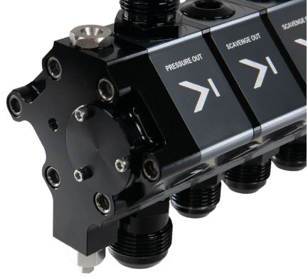 Fluidworks Single Stage Belt Drive Racing External Wet Sump Oil Pump 6