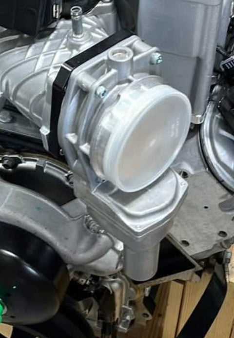 GM Throttle Body to Hellcat Supercharger Adapter Flange