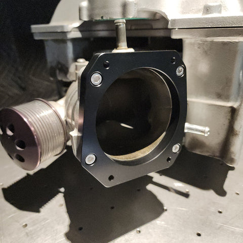 GM Throttle Body to Hellcat Supercharger Adapter Flange