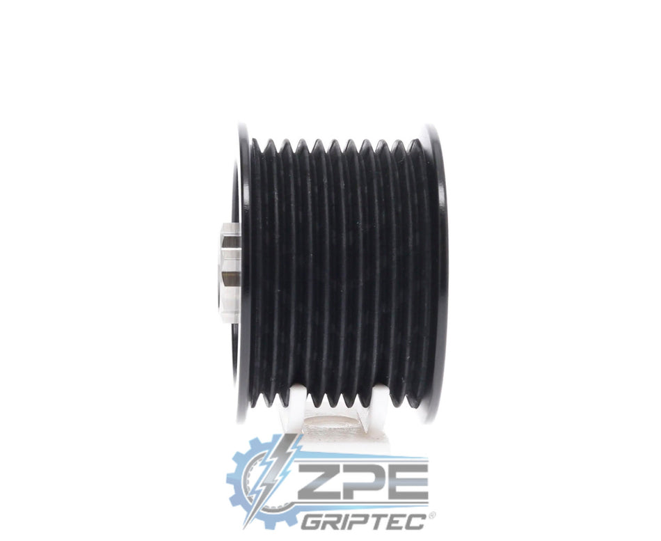 2.35" 10 Rib ZPE GripTec® 2pc HellCat L3V Black Pulley & Hub Kit