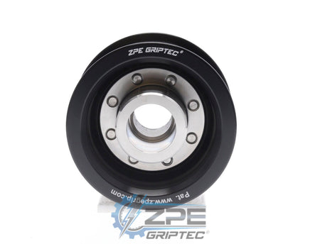 2.45" 10 Rib ZPE GripTec® 2pc HellCat L3V Black Pulley & Hub Kit