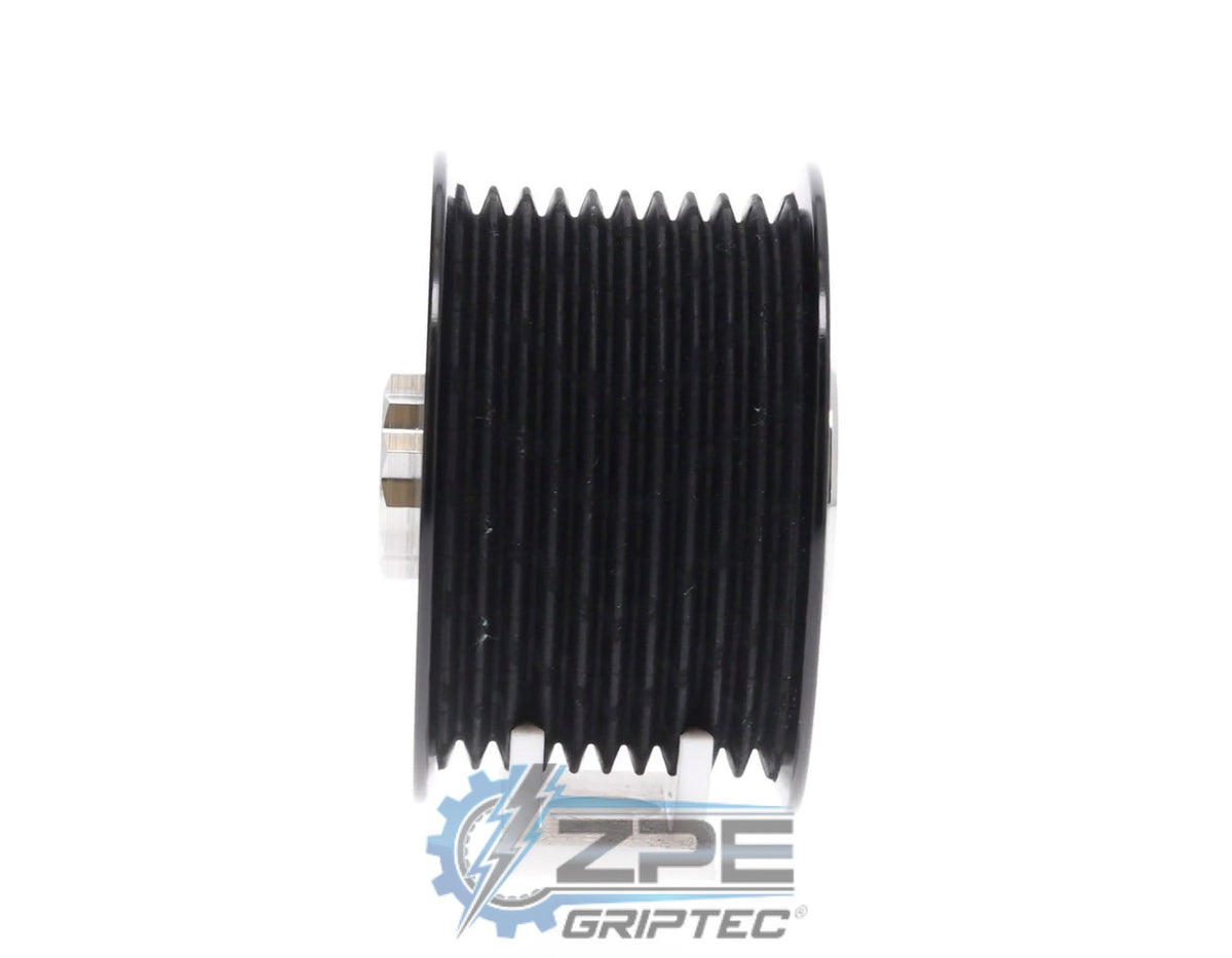 2.50" 10 Rib ZPE GripTec® 2pc HellCat L3V Black Pulley & Hub Kit