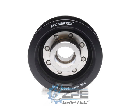 2.50" 10 Rib ZPE GripTec® 2pc HellCat L3V Black Pulley & Hub Kit