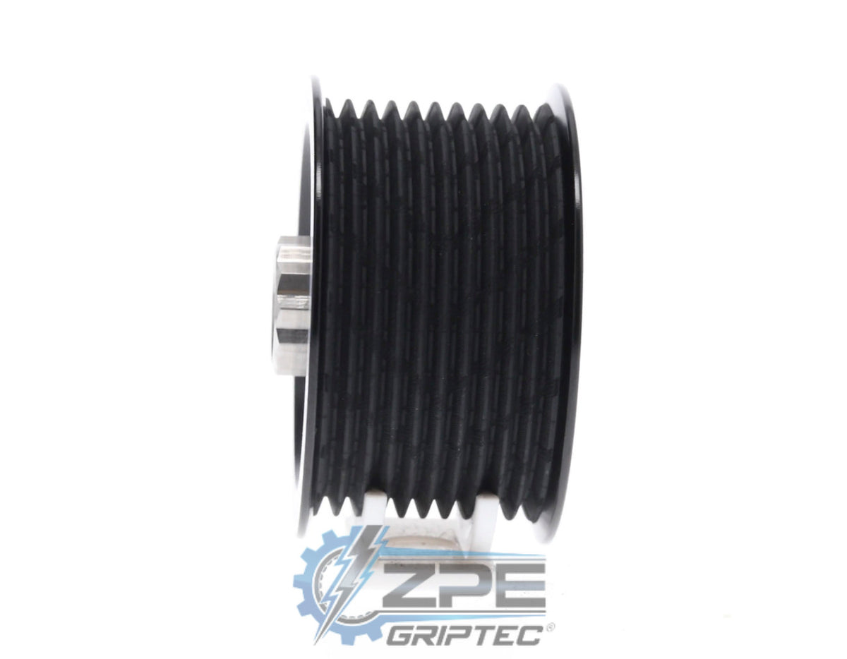 2.70" 10 Rib ZPE GripTec® 2pc HellCat L2V Black Pulley & Hub Kit