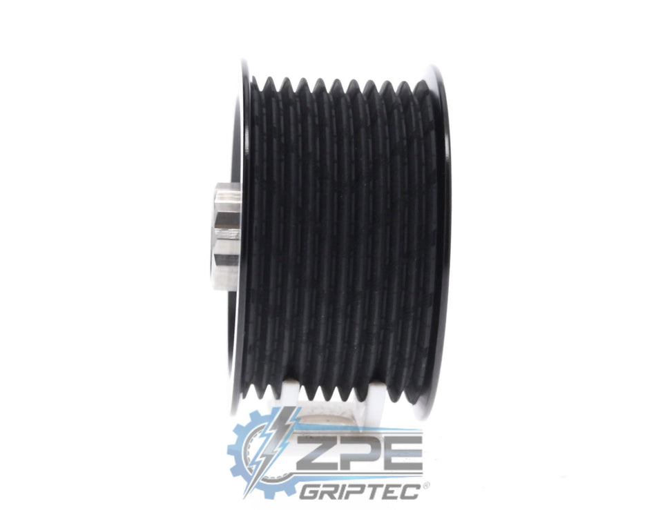2.70" 10 Rib ZPE GripTec® 2pc HellCat L2V Black Pulley & Hub Kit