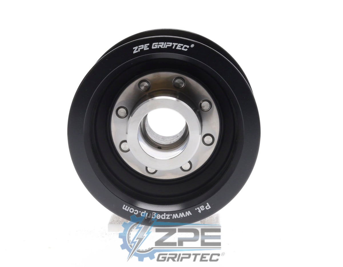 2.70" 10 Rib ZPE GripTec® 2pc HellCat L2V Black Pulley & Hub Kit