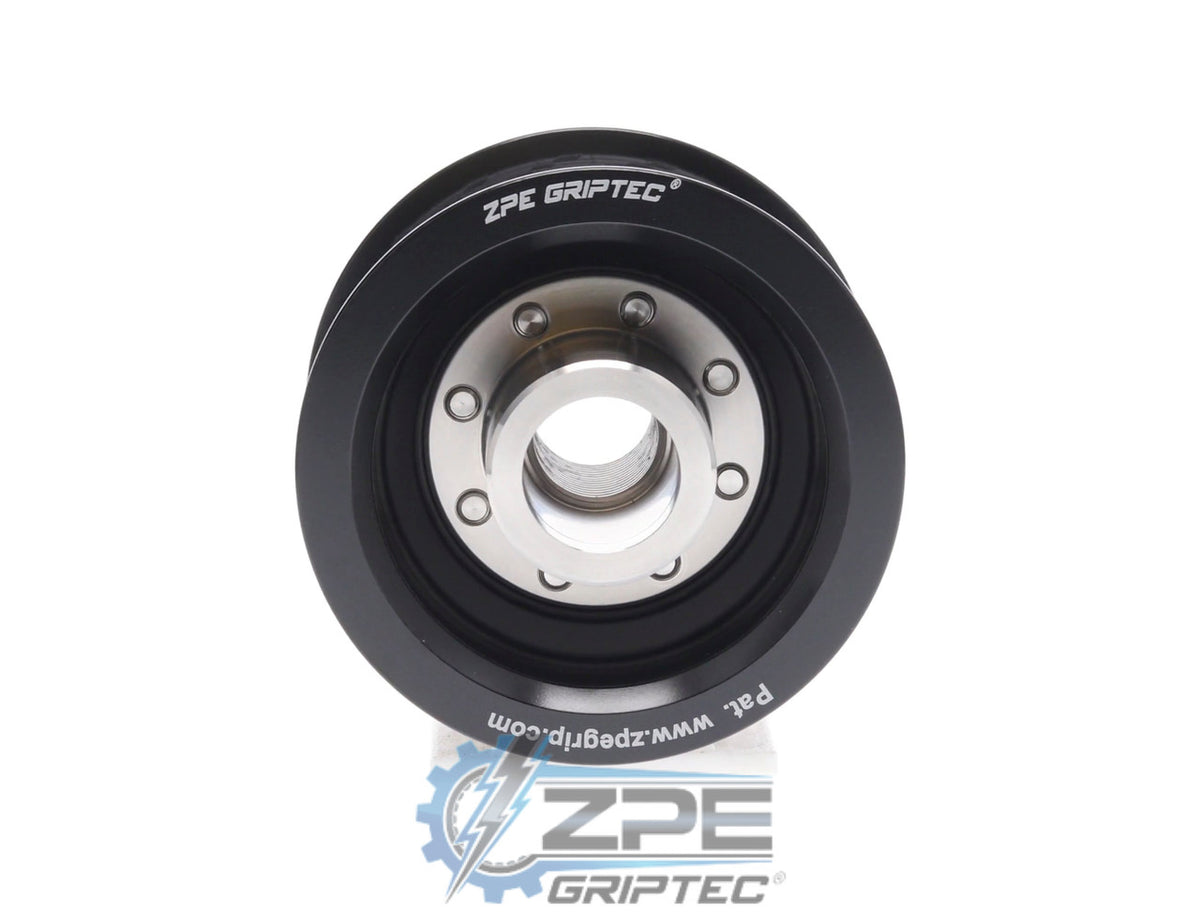 2.78" 10 Rib ZPE GripTec® 2pc HellCat L2V Black Pulley & Hub Kit