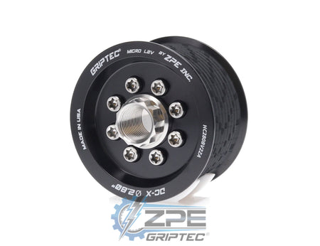 2.80" 10 Rib ZPE GripTec® 2pc HellCat L2V Black Pulley & Hub Kit