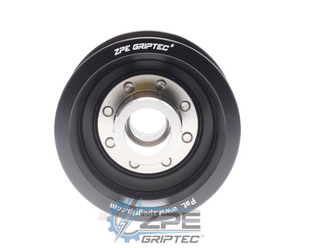 2.85" 10 Rib ZPE GripTec® 2pc HellCat L2V Black Pulley & Hub Kit