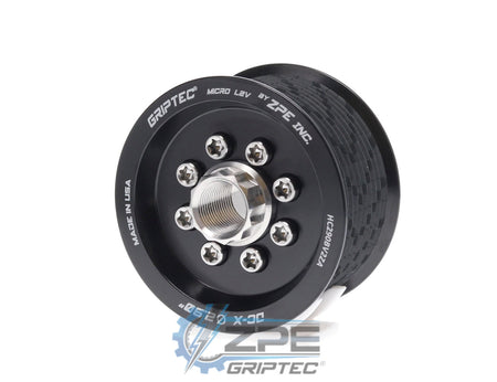 2.90" 10 Rib ZPE GripTec® 2pc HellCat L2V Black Pulley & Hub Kit