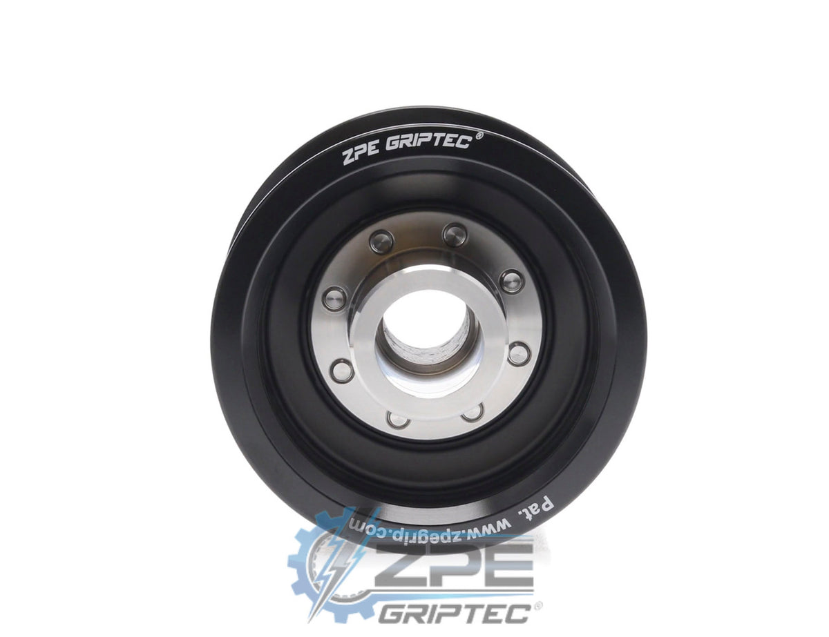 2.90" 10 Rib ZPE GripTec® 2pc HellCat L2V Black Pulley & Hub Kit