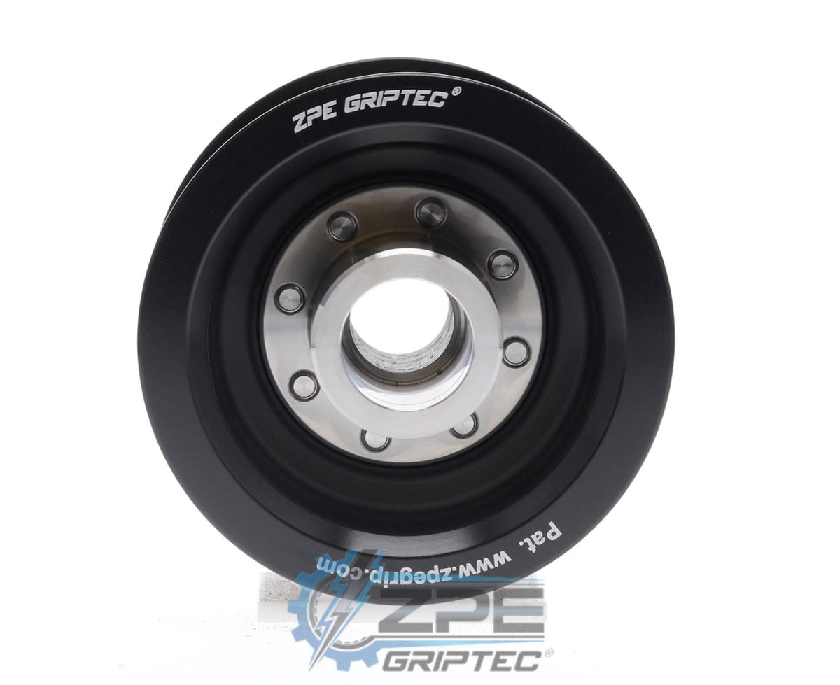 2.95" 10 Rib ZPE GripTec® 2pc HellCat L2V Black Pulley & Hub Kit