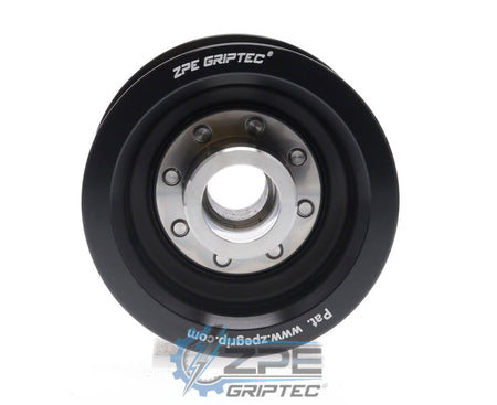 2.95" 10 Rib ZPE GripTec® 2pc HellCat L2V Black Pulley & Hub Kit